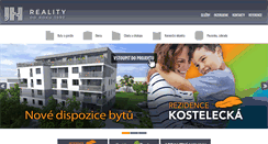 Desktop Screenshot of jhreality.cz